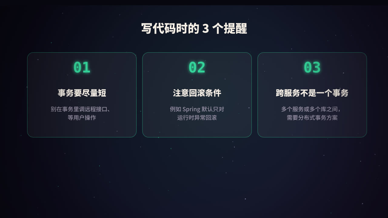 写代码时的 3 个提醒